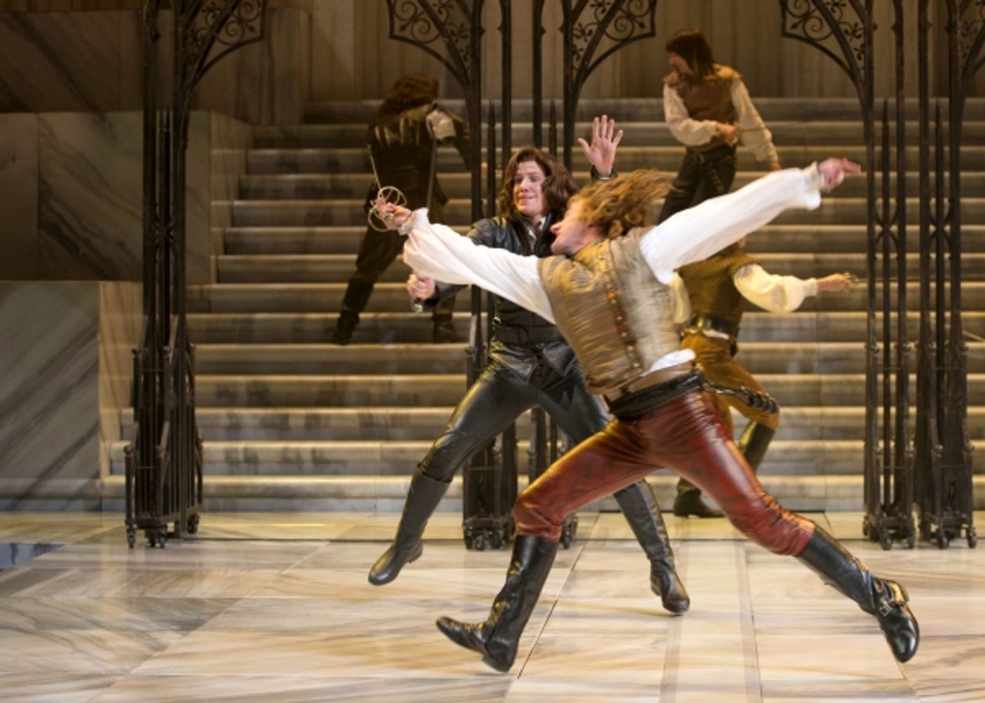 Photo Flash: First Look at Christopher Allen, Laura Rook and More in CST's SHORT SHAKESPEARE! ROMEO AND JULIET  Image