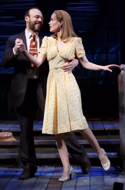 Danny Burstein, Sarah Paulson Photo