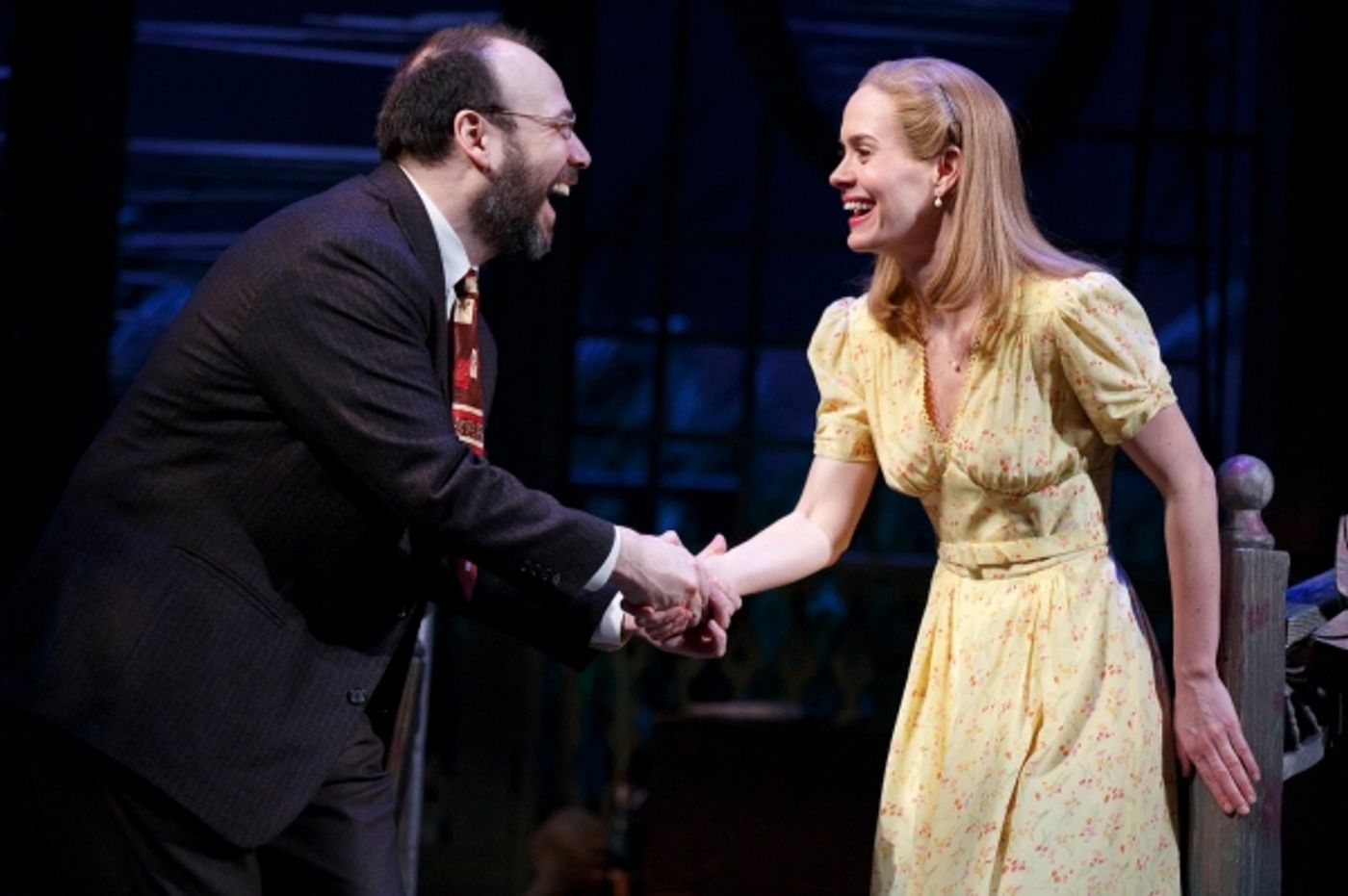 Photo Flash: First Look at Sarah Paulson & Danny Burstein in TALLEY'S FOLLY!  Image