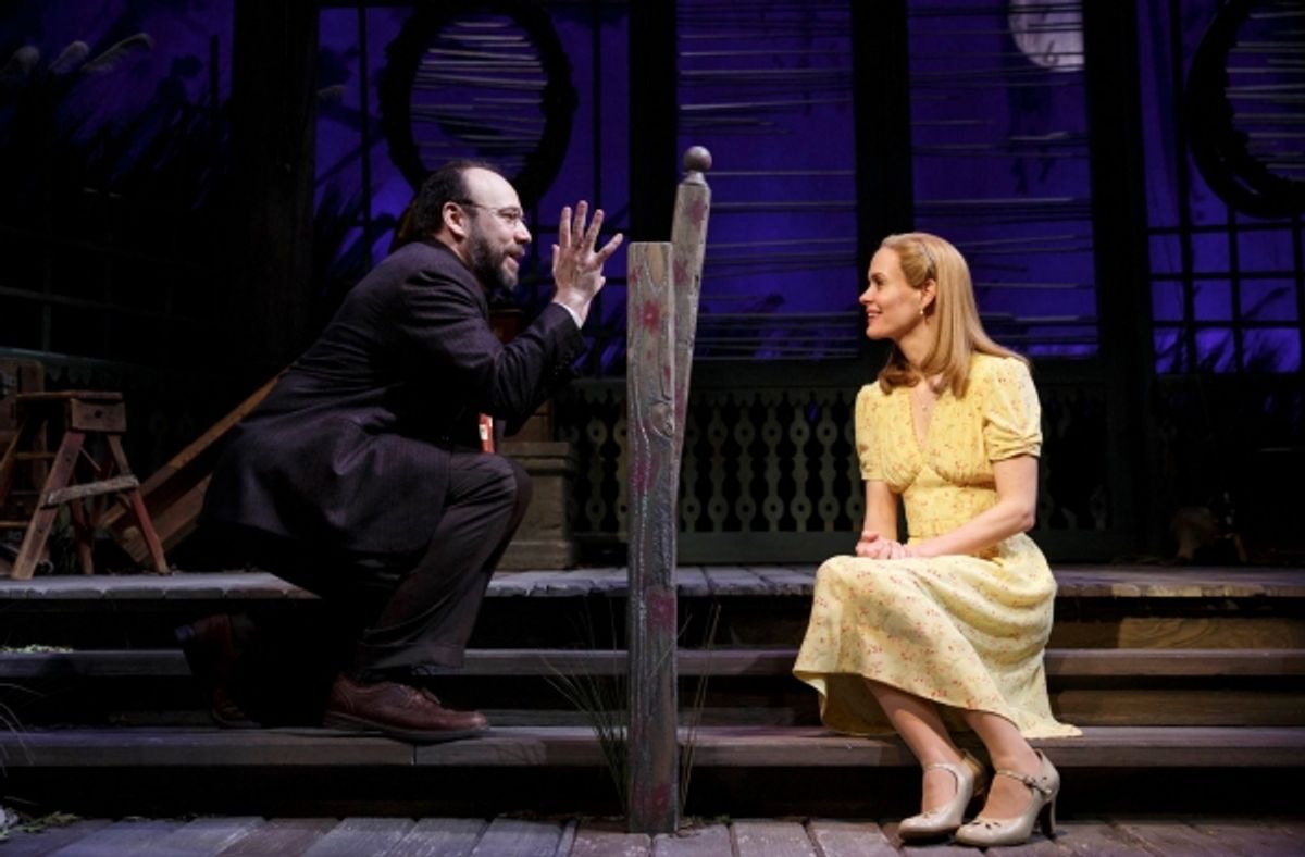 Danny Burstein, Sarah Paulson at 