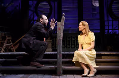 Danny Burstein, Sarah Paulson Photo