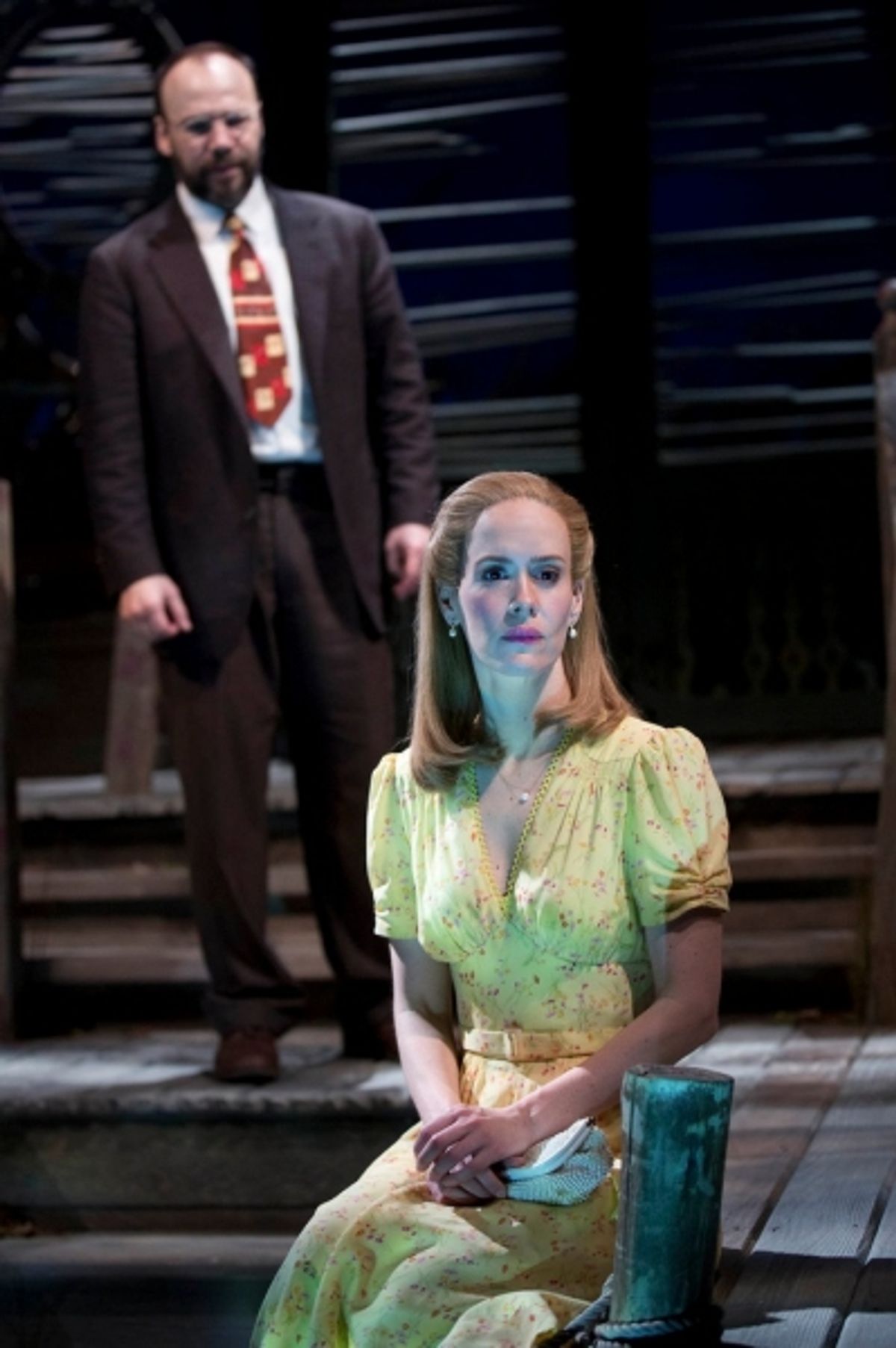 Danny Burstein, Sarah Paulson at 