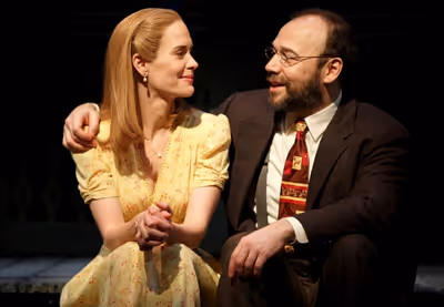 Sarah Paulson, Danny Burstein Photo