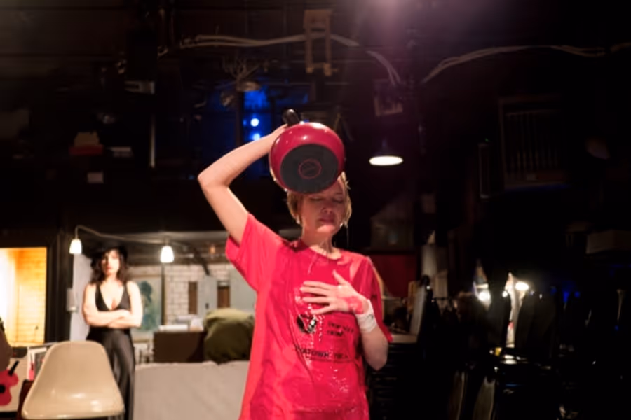 Photo Flash: First Look at Dangerous Ground's L'AMOUR FOU at The Brick Image