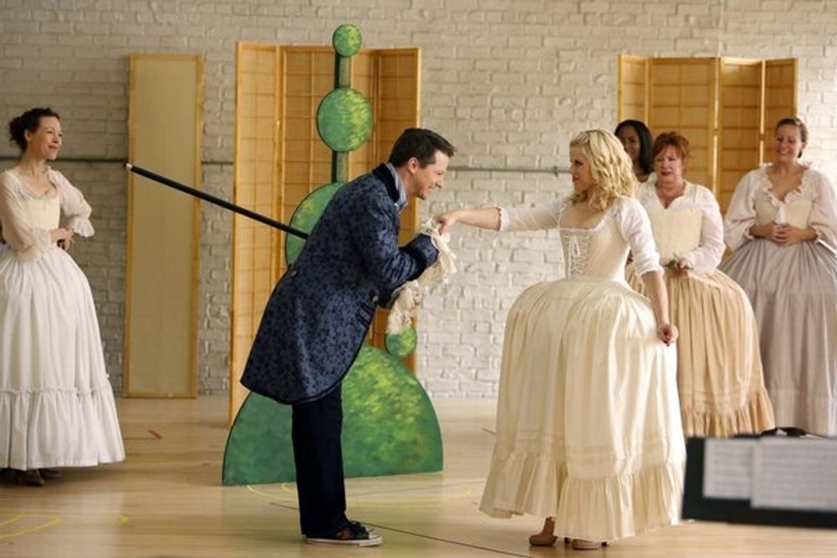 Sean Hayes, Megan Hilty
 at 