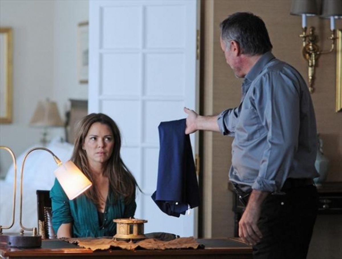 JACINDA BARRETT, MICHAEL NYQVIST at 