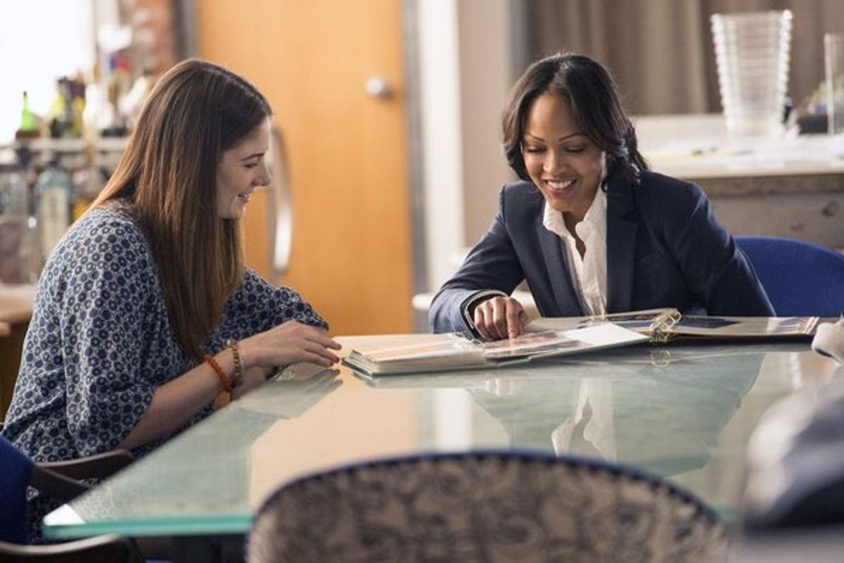 Emily Tremaine, Meagan Good at 