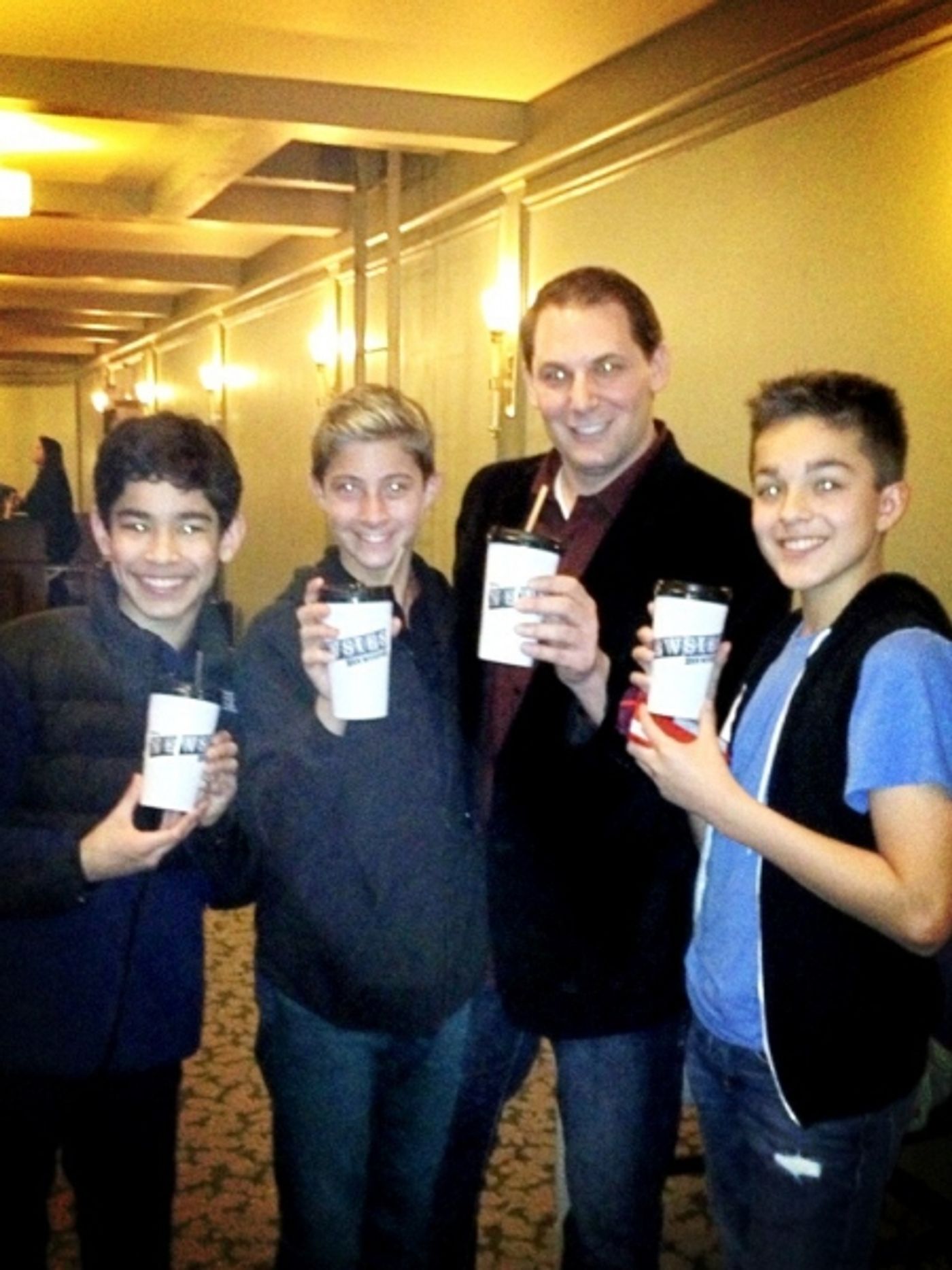 Photo Flash: SIPS, Feb 23 - NEWSIES Recreate Best Picture Nominees & More! Photo Flash: SIPS, Feb 23 - NEWSIES Recreate Best Picture Nominees & More! Image