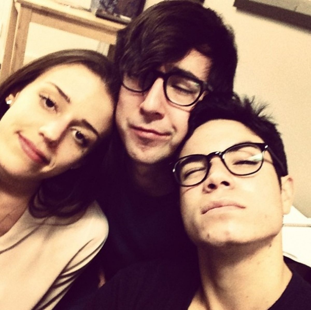 F#%KING UP EVERYTHING's Katherine Cozumel, Max Crumm and Jason Gotay at 