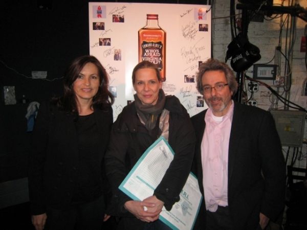 Tracy Letts, Amy Morton and Warren Leight Photo