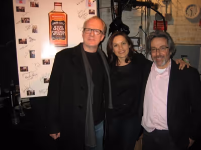 Tracy Letts, Mariska Hargitay and Warren Leight Photo