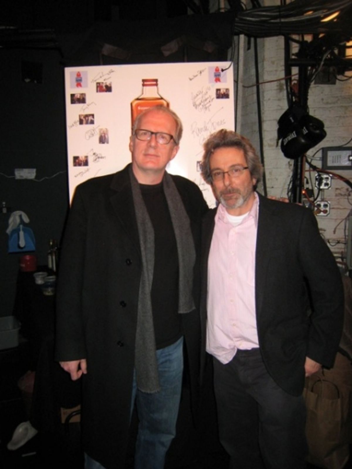 Tracy Letts and Warren Leight at 