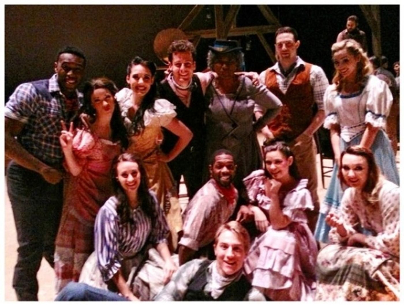 Photo Flash: Saturday Intermission Pics, Feb 23, Part 2 - LES MIS Tour Preps for the Oscars, HANDS ON A HARDBODY and More!  Image