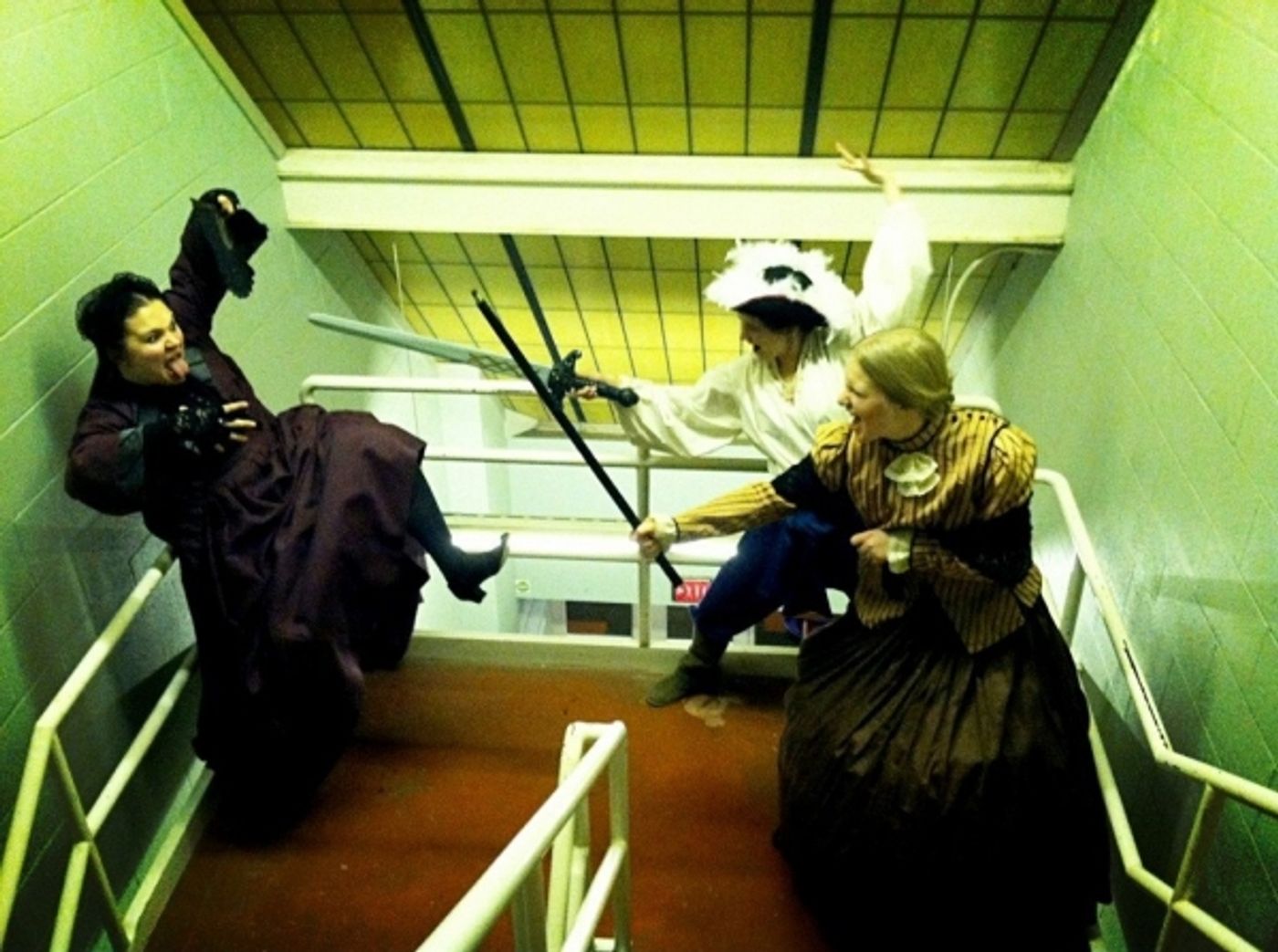 Photo Flash: Saturday Intermission Pics, Feb 23, Part 2 - LES MIS Tour Preps for the Oscars, HANDS ON A HARDBODY and More!  Image