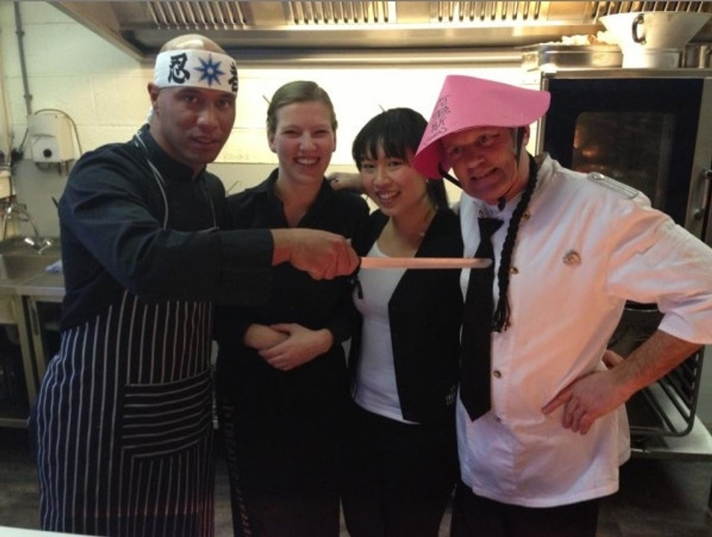 Photo Flash: Saturday Intermission Pics, Feb 23, Part 2 - LES MIS Tour Preps for the Oscars, HANDS ON A HARDBODY and More!  Image