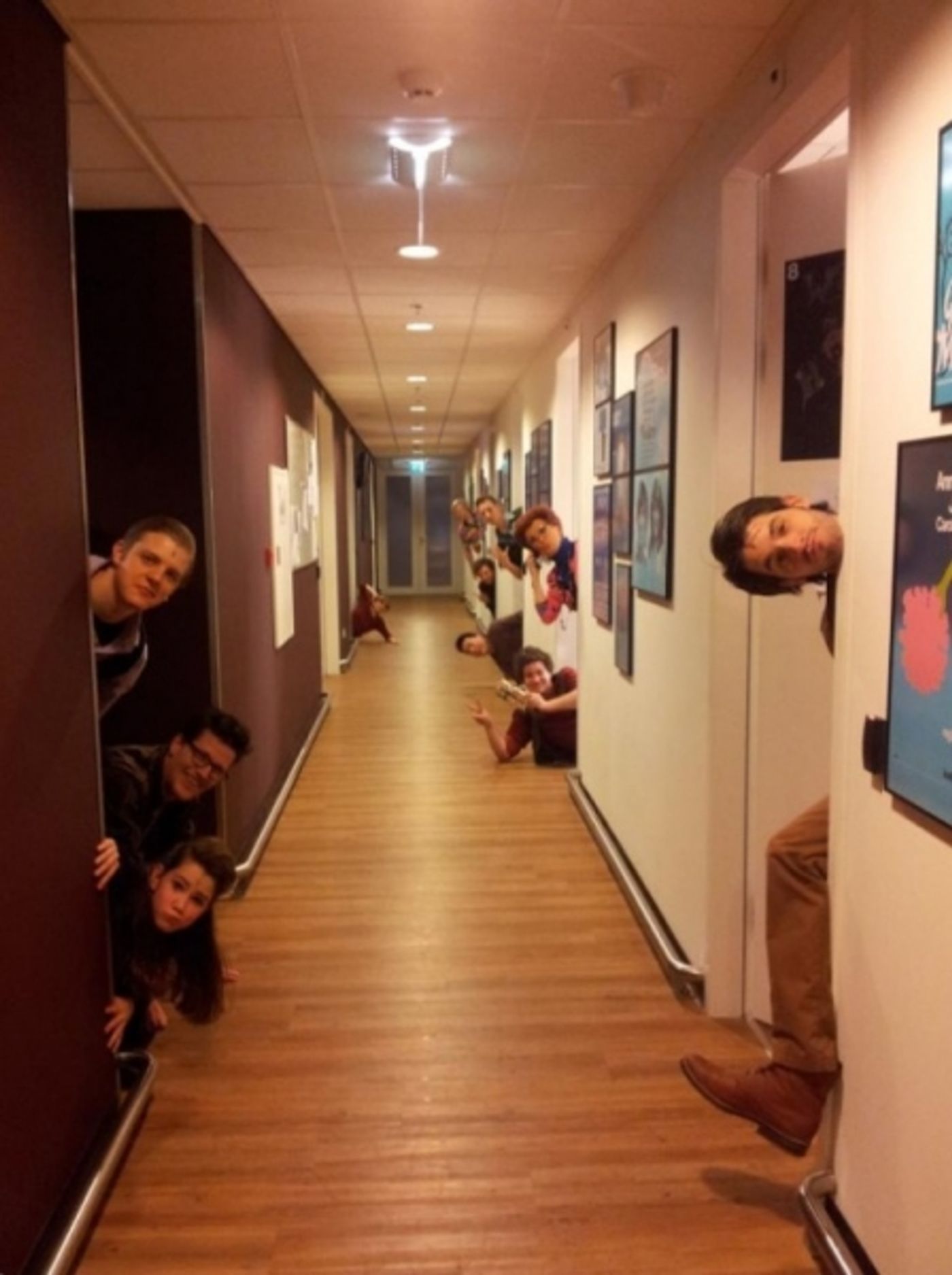 Photo Flash: Saturday Intermission Pics, Feb 23, Part 2 - LES MIS Tour Preps for the Oscars, HANDS ON A HARDBODY and More!  Image