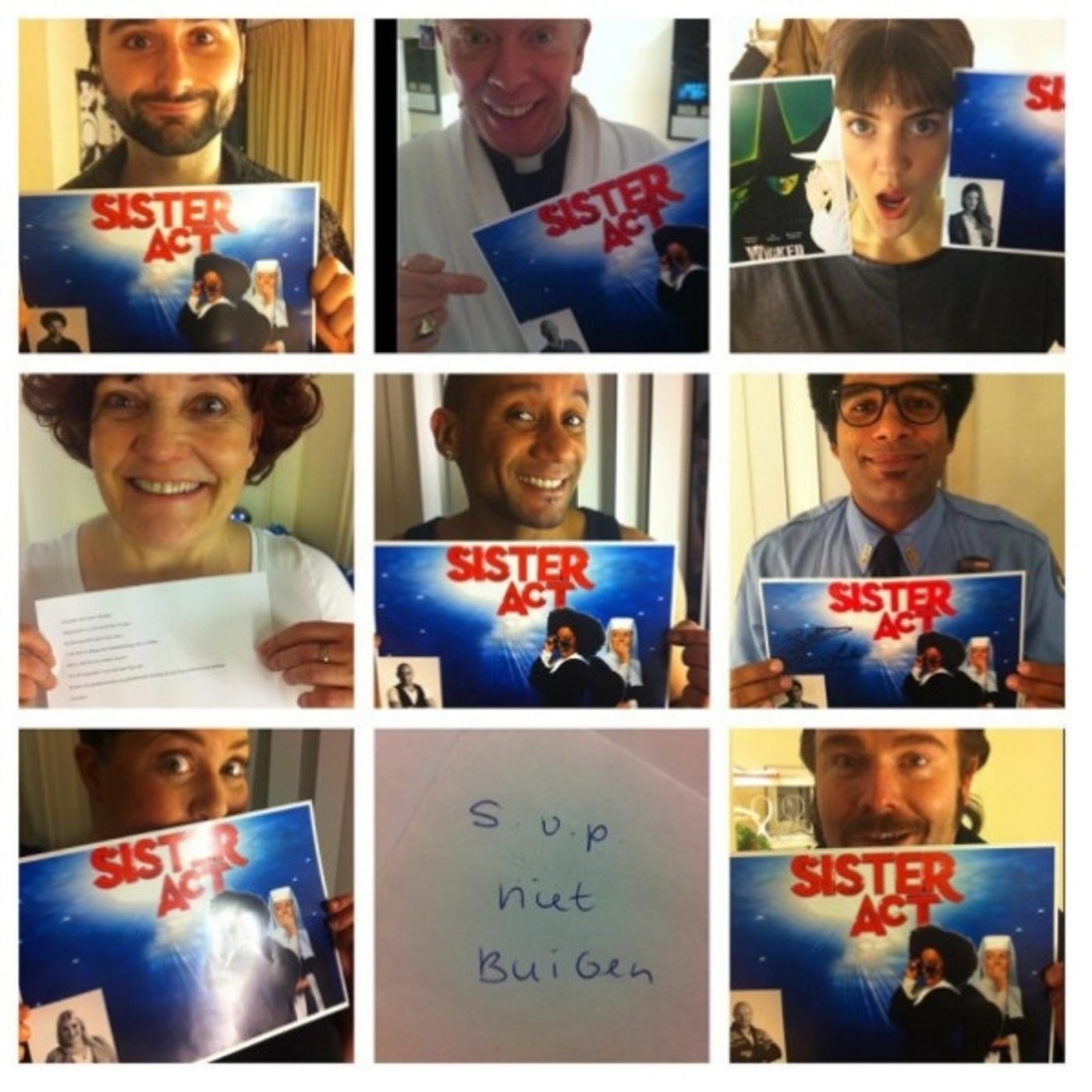 Photo Flash: Saturday Intermission Pics, Feb 23, Part 2 - LES MIS Tour Preps for the Oscars, HANDS ON A HARDBODY and More!  Image