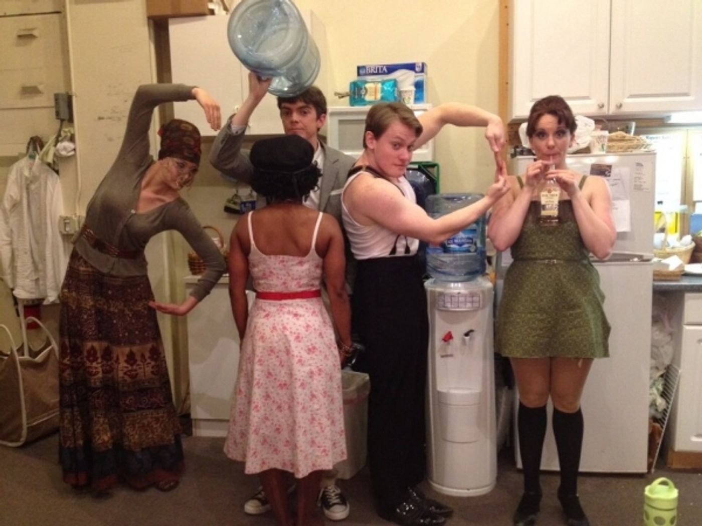 Photo Flash: Saturday Intermission Pics, Feb 23, Part 2 - LES MIS Tour Preps for the Oscars, HANDS ON A HARDBODY and More!  Image