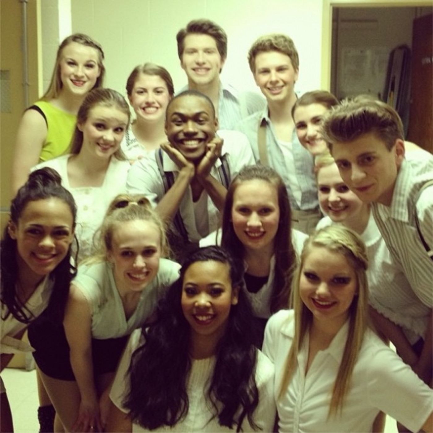 Photo Flash: Saturday Intermission Pics, Feb 23, Part 2 - LES MIS Tour Preps for the Oscars, HANDS ON A HARDBODY and More!  Image