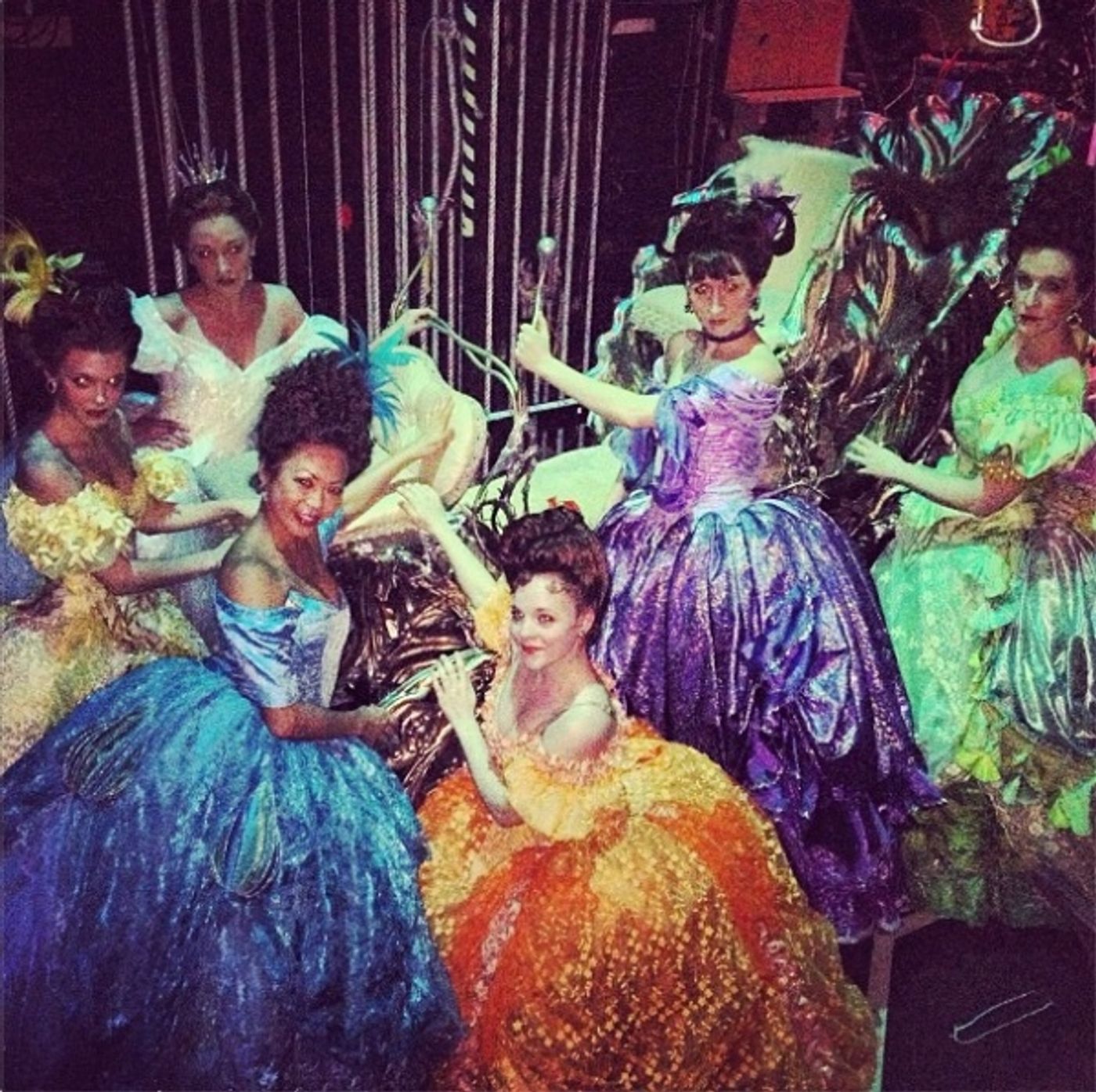 Photo Flash: Saturday Intermission Pics, Feb 23, Part 2 - LES MIS Tour Preps for the Oscars, HANDS ON A HARDBODY and More!  Image