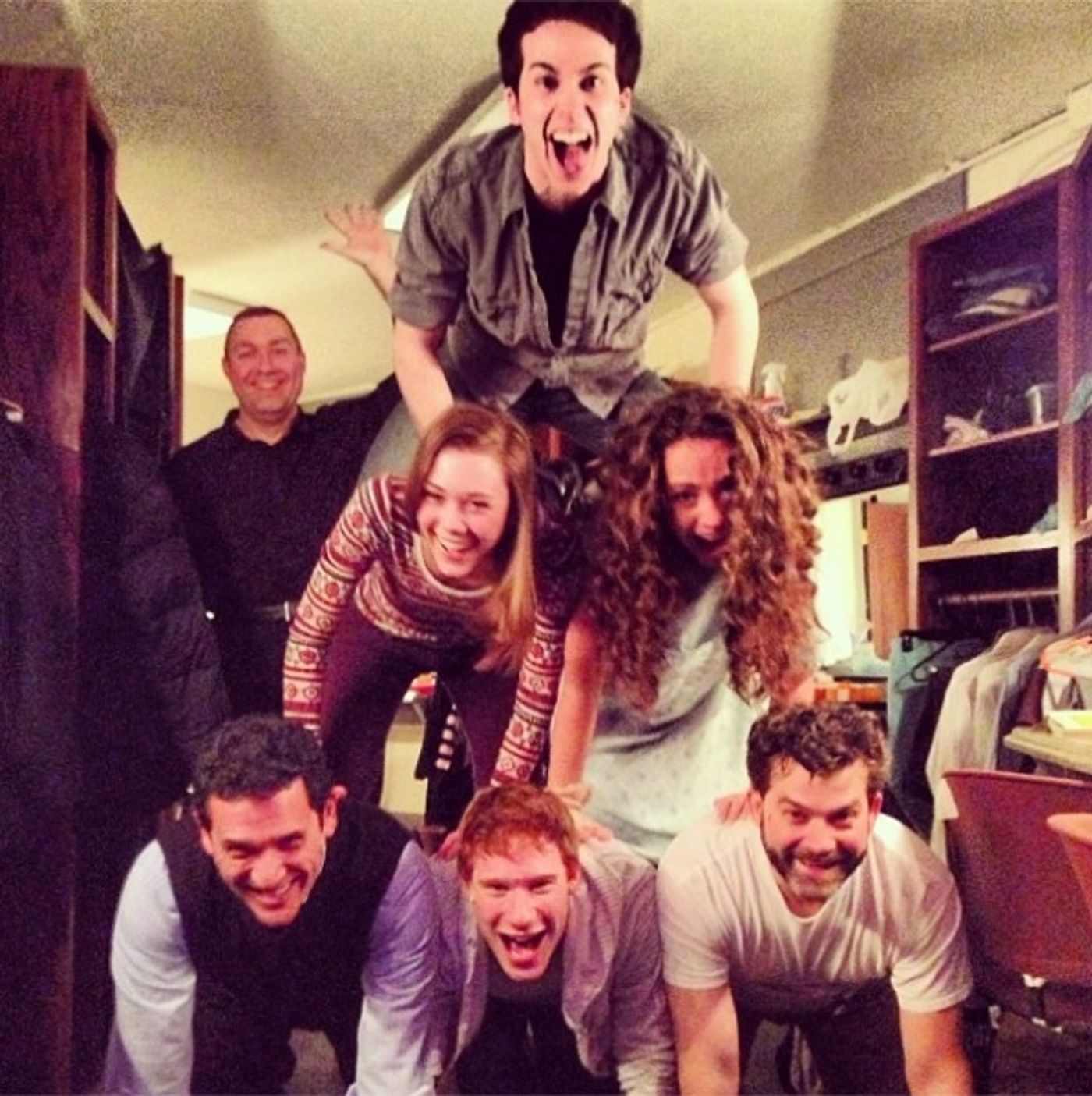 Photo Flash: Saturday Intermission Pics, Feb 23, Part 2 - LES MIS Tour Preps for the Oscars, HANDS ON A HARDBODY and More!  Image