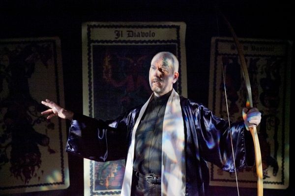 Bill Largess as the Pilgrim Photo