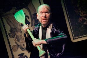 Bill Largess as the Pilgrim Photo