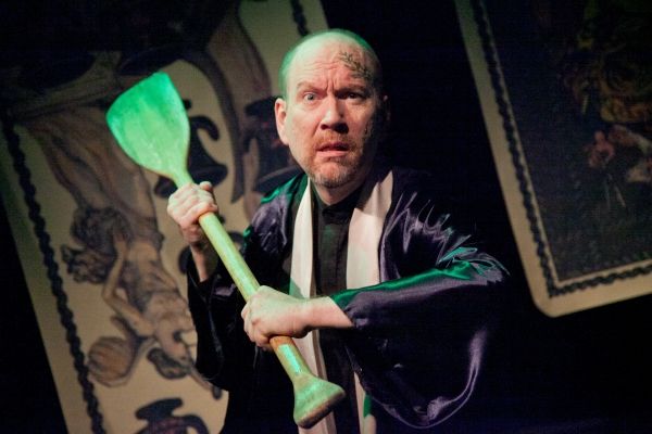 Bill Largess as the Pilgrim Photo