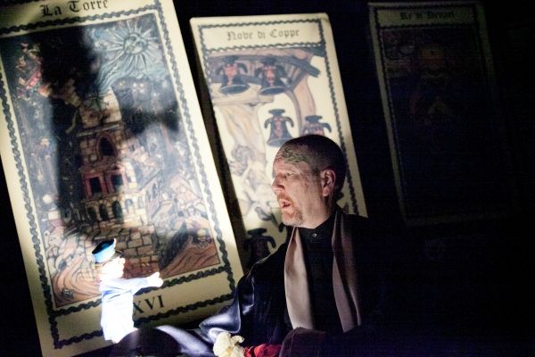 Bill Largess as the Pilgrim Photo