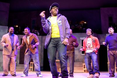 Monty Montgomery (Melvin), Kelvin Roston Jr. (Brian), Brandon Markell Holmes (Darell) Photo