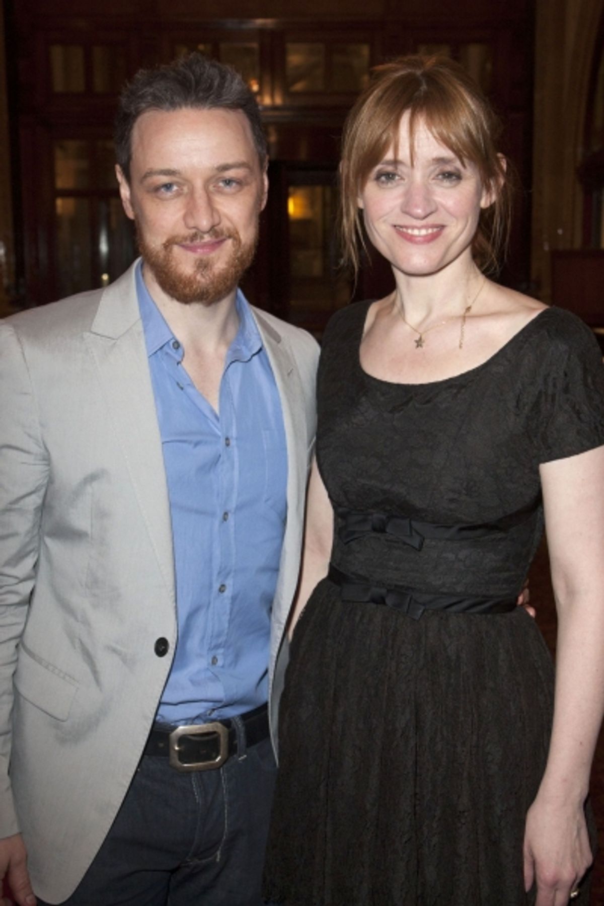 James McAvoy and Anne-Marie Duff at 
