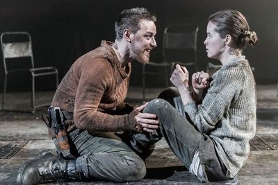 James McAvoy and Claire Foy Photo
