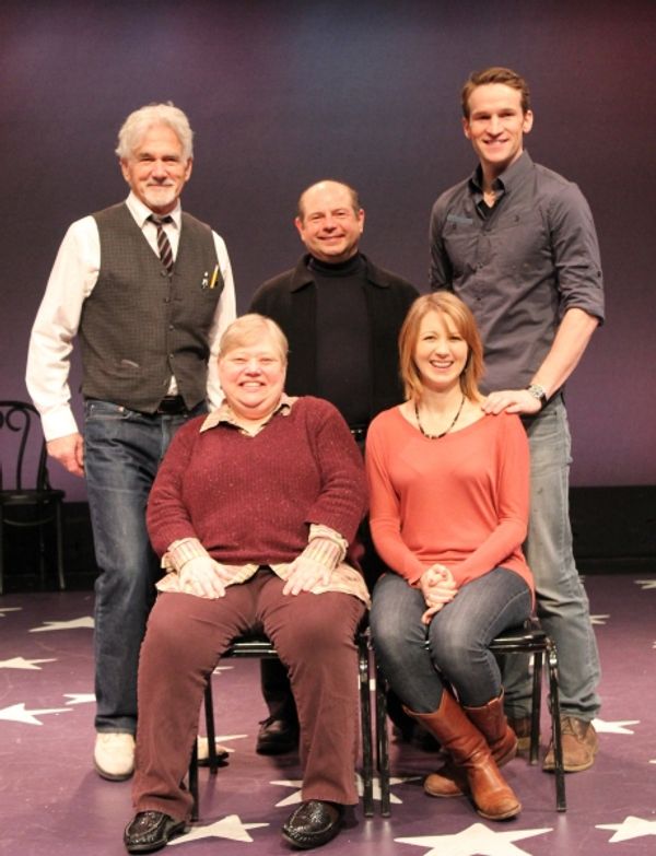 Dennis Parlato, Danny Rutigliano, Claybourne Elder, Sara Jean Ford and Mary Stout Photo