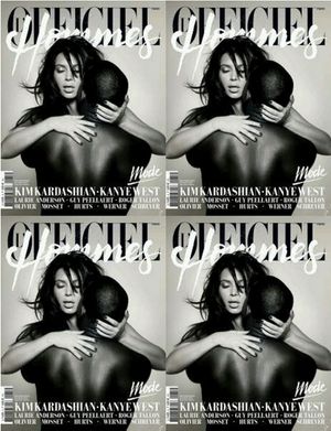 Kim Kardashian and Kanye West Photo