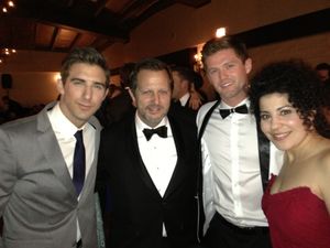 With Cody Green, Rob Ashford, Spencer Liff Photo