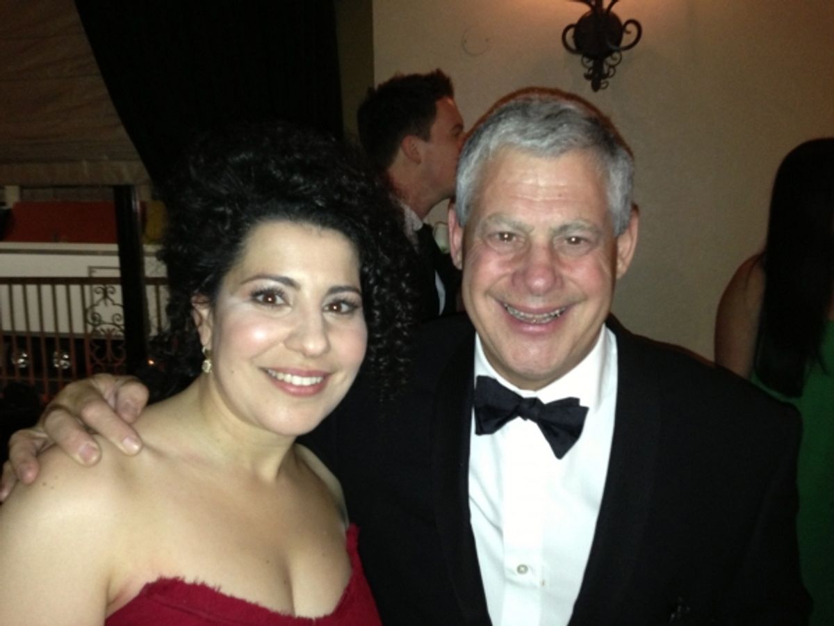 With Cameron Mackintosh at 