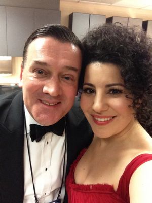 With Stephen Brooker, MD Photo