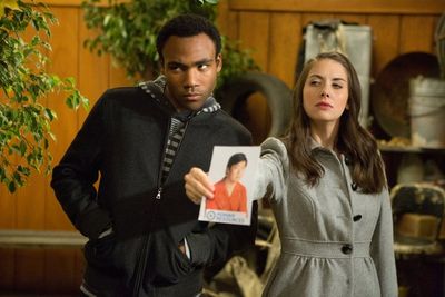 COMMUNITY -- "Advanced Documentary Filmmaking" Episode 408 -- Pictured: (l-r) Donald  Photo