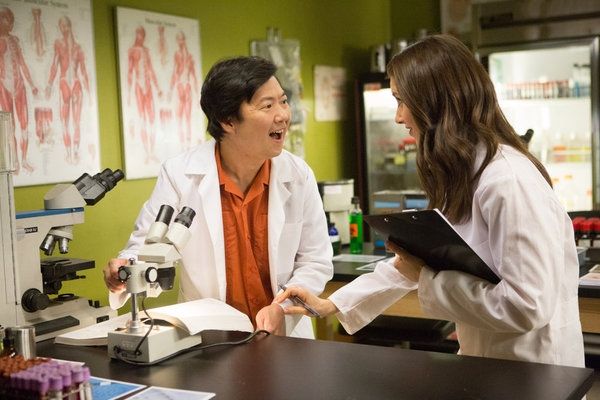Ken Jeong, Alison Brie
 Photo