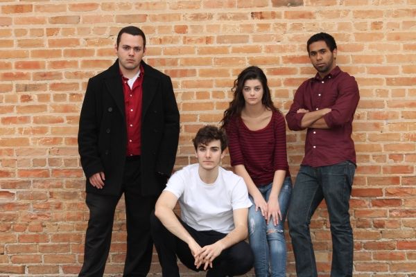 Zack Cagan, Milo Pfeffer, Jessica Saul, and Michael Hogan Photo