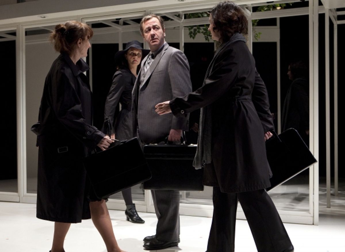 Mary-Colin Chisholm, Celine Stubel, Dennis Fitzgerald and Caroline Gillis at 