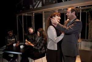 Shawn Ahmed, Christian Murray, Celine Stubel, Mary-Colin Chisholm and Dennis Fitzgera Photo