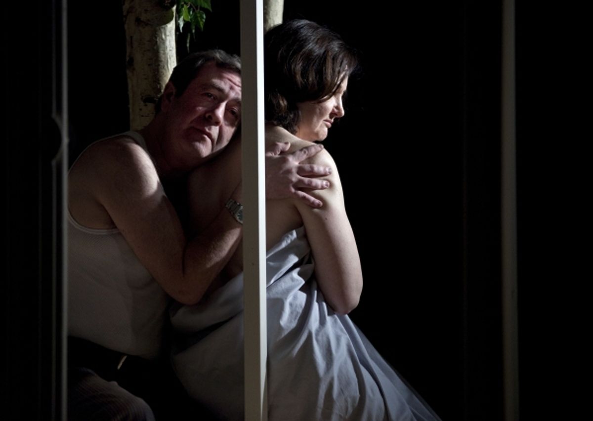 Dennis Fitzgerald and Caroline Gillis at 