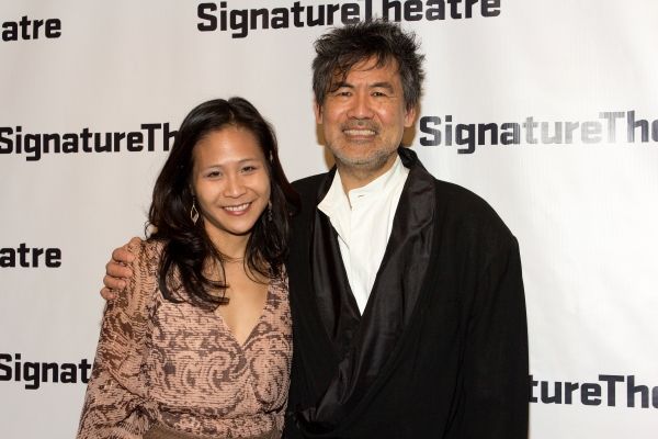 May Adrales, David Henry Hwang Photo