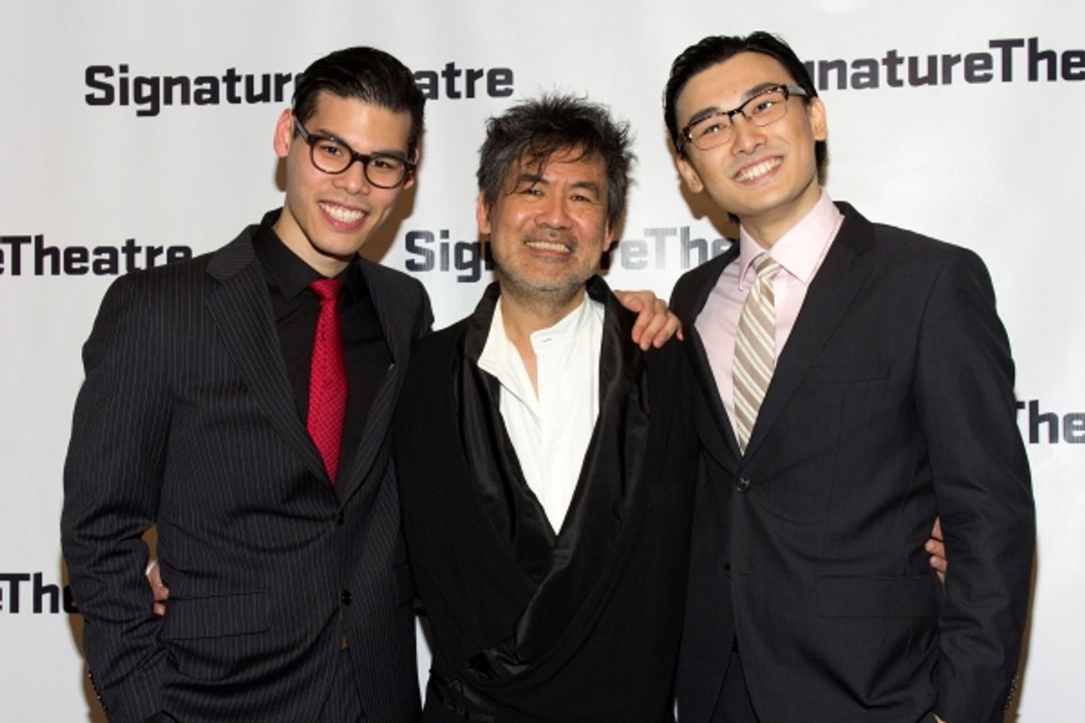 Ruy Iskandar, David Henry Hwang, Yuekun Wu at 