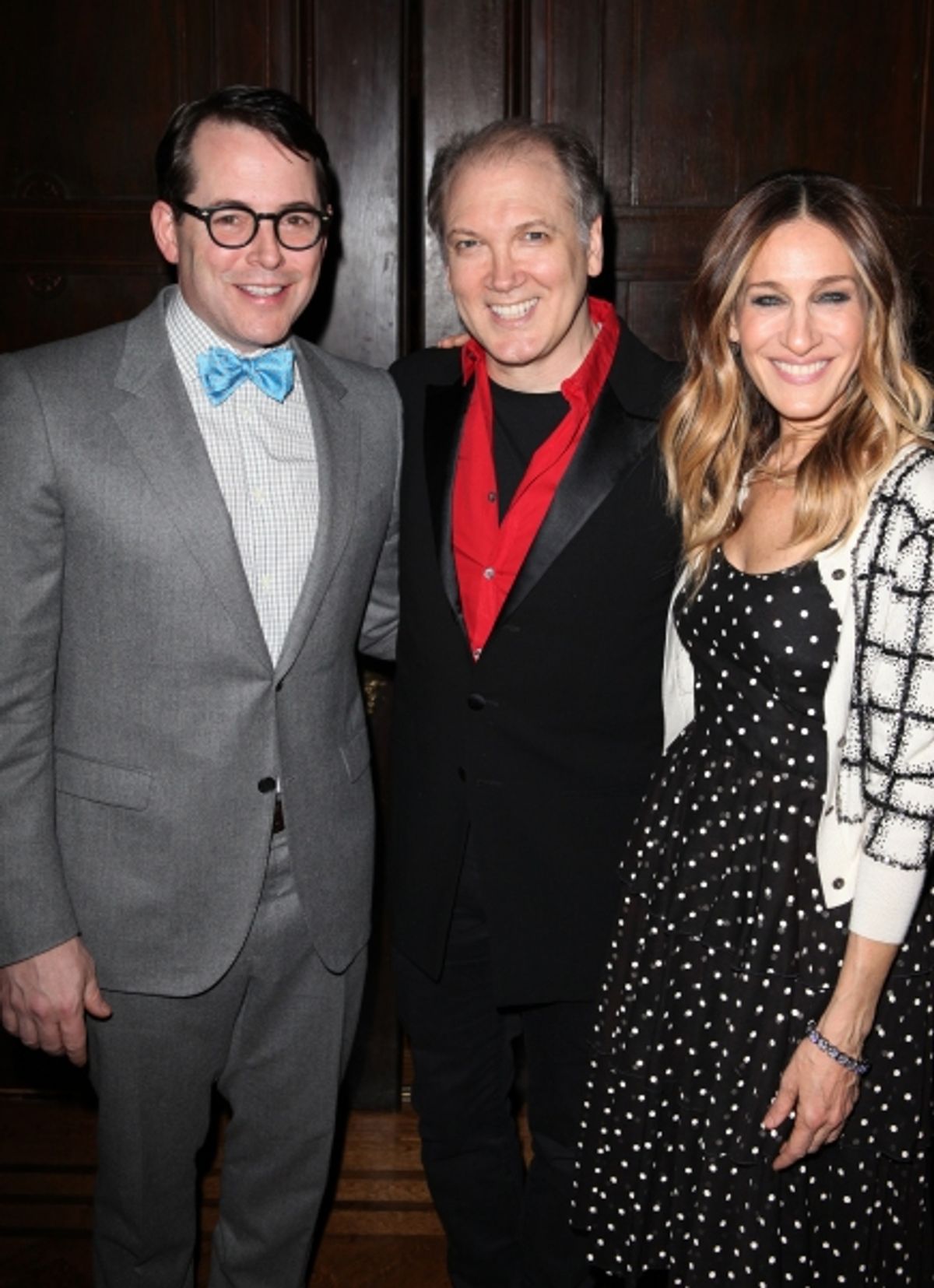 Matthew Broderick, Charles Busch & Sarah Jessica Parker at 