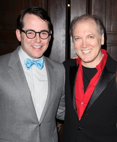 Matthew Broderick & Charles Busch Photo