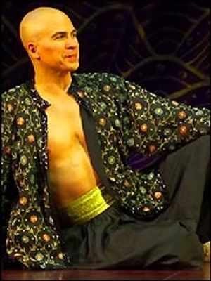 Kevin Gray as King in King and I, UK production Photo