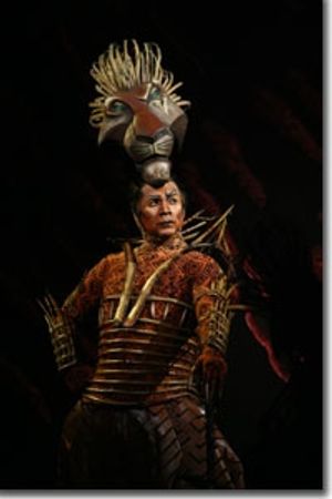 Kevin Gray as Scar in Lion King Broadway Tour - Photo credit Joan Marcus Photo