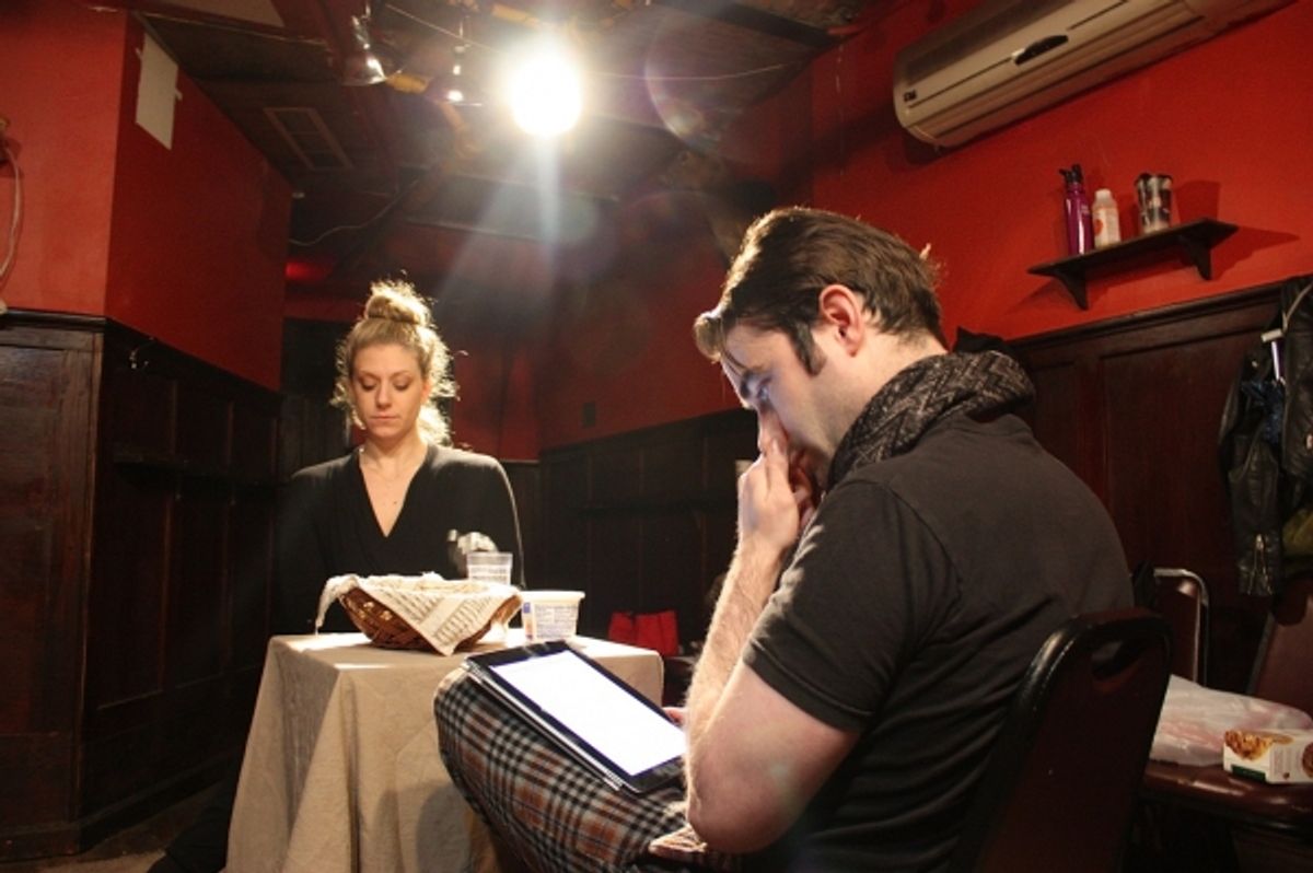 Anna Van Valin and Stephen Stout at 